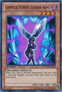 Gimmick Puppet Scissor Arms NUMH-EN008 card from Number Hunters