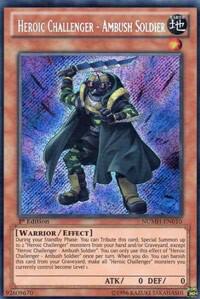 Heroic Challenger - Ambush Soldier NUMH-EN010 card from Number Hunters