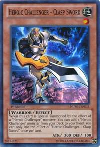 Heroic Challenger - Clasp Sword NUMH-EN011 card from Number Hunters