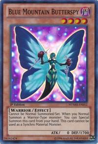 Blue Mountain Butterspy NUMH-EN012 card from Number Hunters