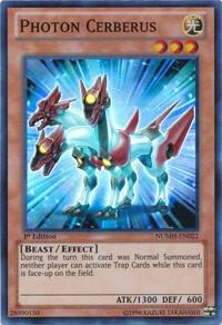 Photon Cerberus NUMH-EN022 card from Number Hunters