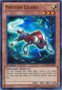 Photon Lizard NUMH-EN023 card from Number Hunters