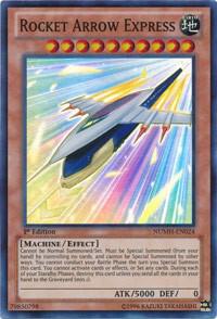 Rocket Arrow Express NUMH-EN024 card from Number Hunters