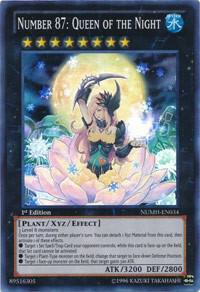 Number 87: Queen of the Night NUMH-EN034 card from Number Hunters