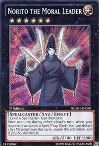 Norito the Moral Leader NUMH-EN039 card from Number Hunters