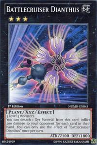Battlecruiser Dianthus NUMH-EN043 card from Number Hunters