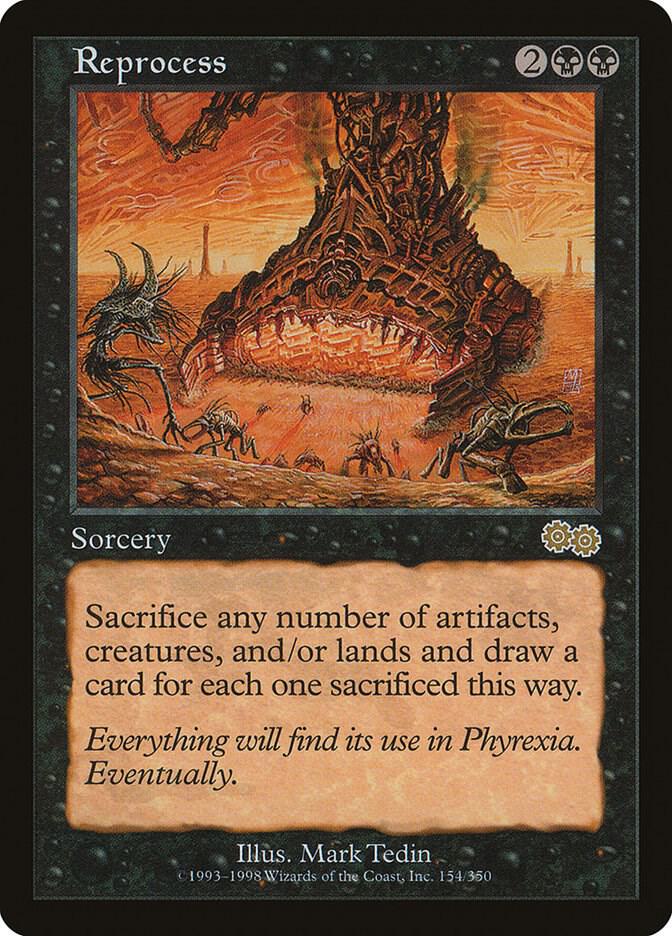 Reprocess 154 card from Urza's Saga
