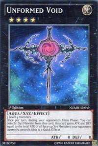 Unformed Void NUMH-EN049 card from Number Hunters
