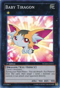 Baby Tiragon NUMH-EN051 card from Number Hunters