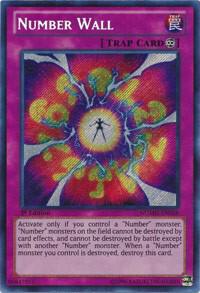 Number Wall NUMH-EN058 card from Number Hunters