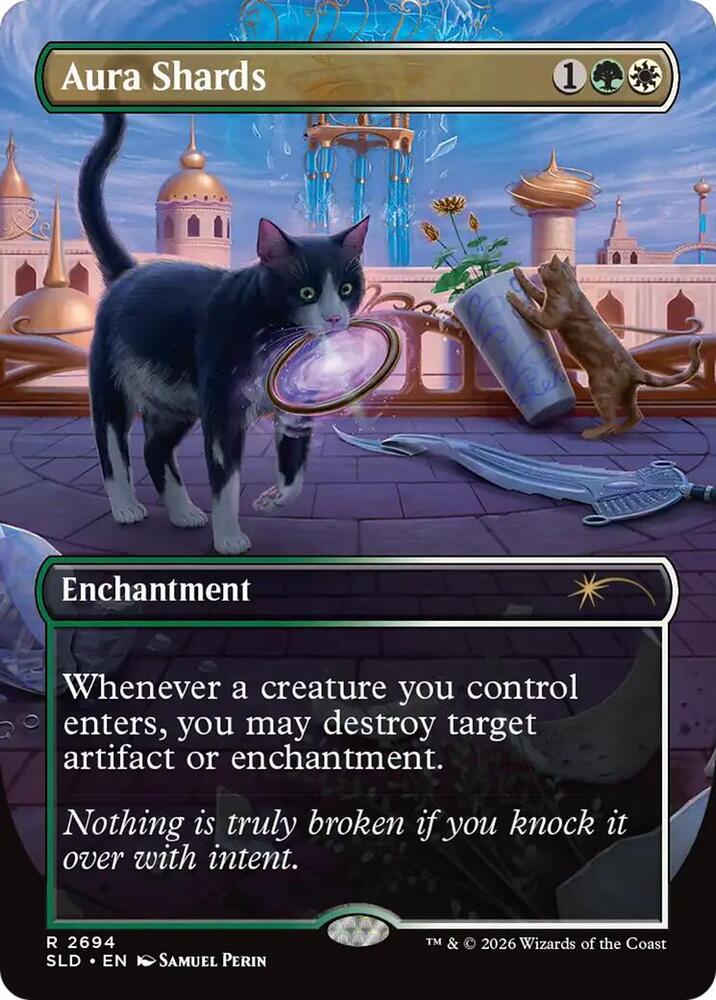 Aura Shards 2694 card from Secret Lair Drop Series