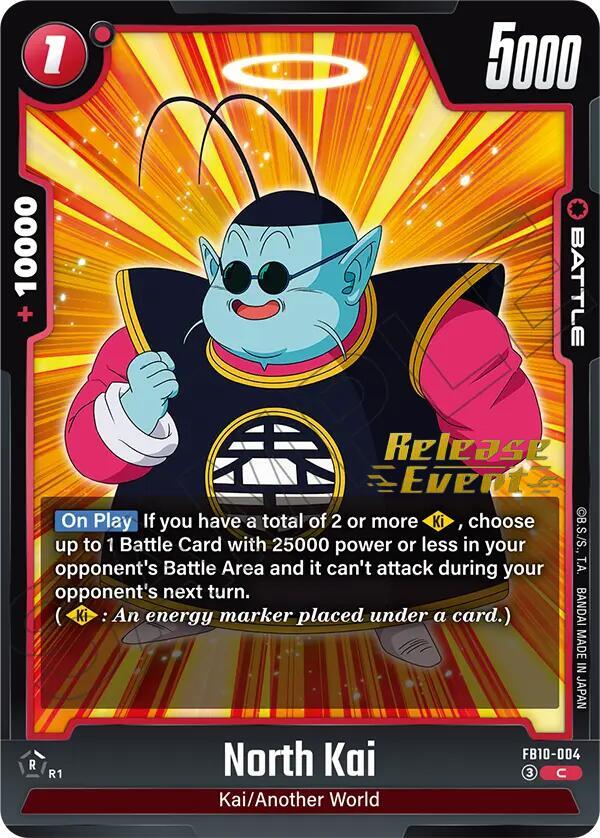 North Kai FB10-004 card from Cross Force Release Event Cards