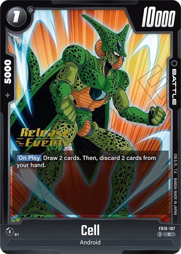 Cell FB10-107 card from Cross Force Release Event Cards