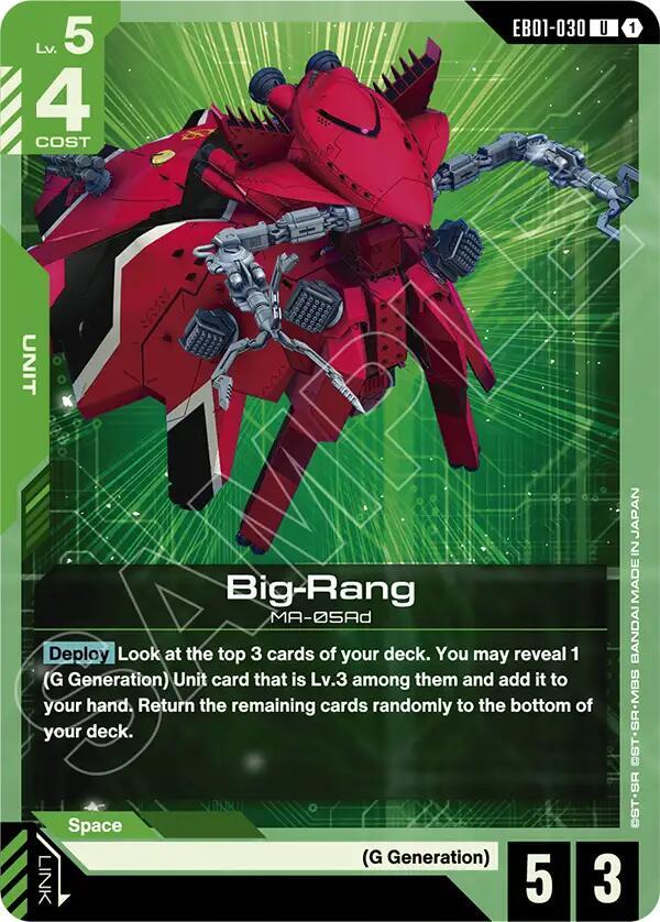 Big-Rang EB01-030 card from Eternal Nexus