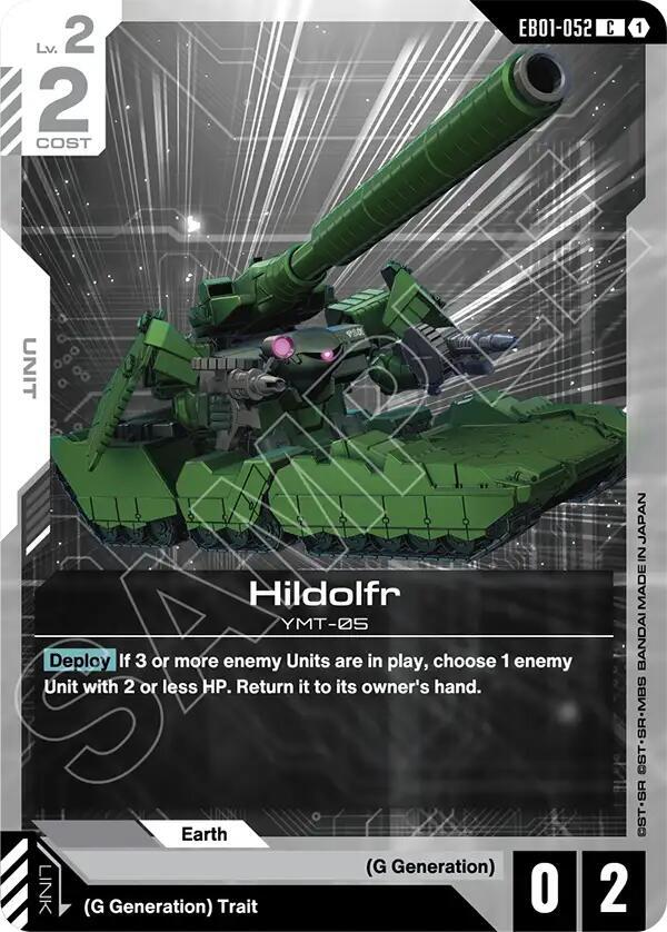 Hildolfr EB01-052 card from Eternal Nexus