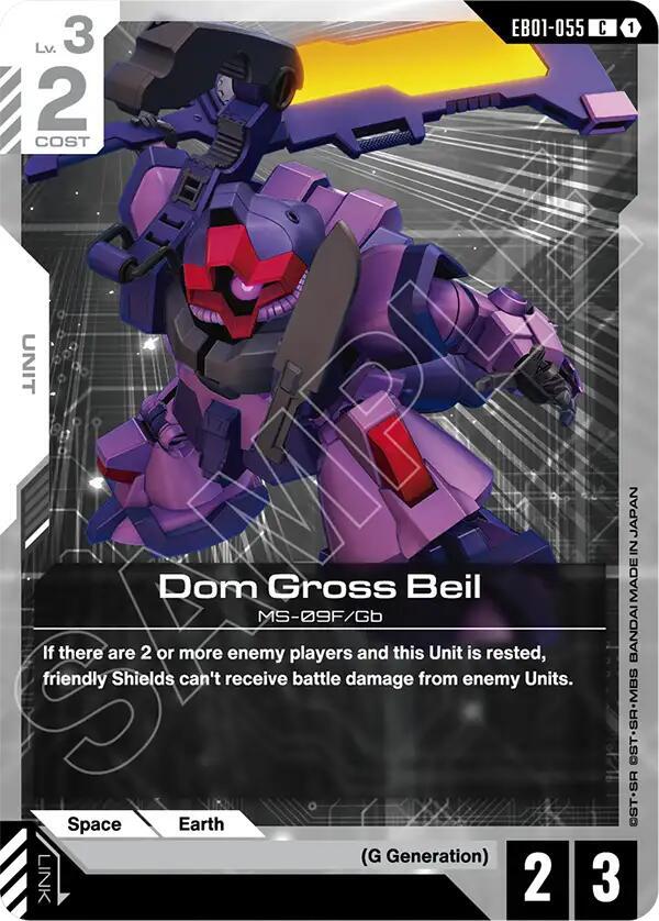 Dom Gross Beil EB01-055 card from Eternal Nexus