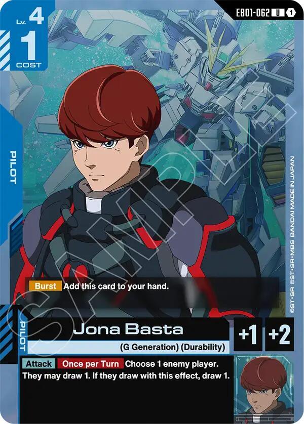 Jona Basta EB01-062 card from Eternal Nexus