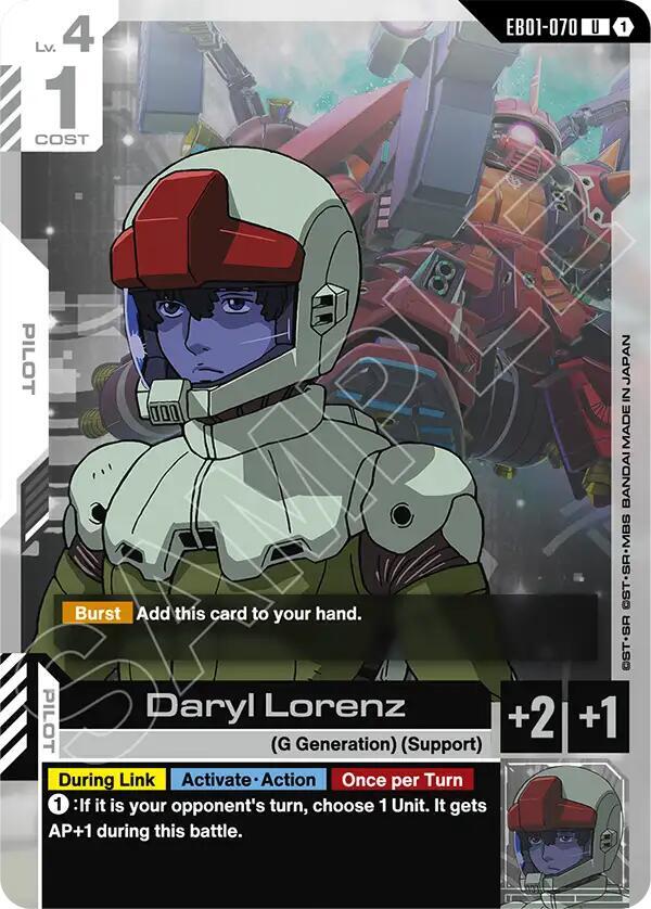 Daryl Lorenz EB01-070 card from Eternal Nexus
