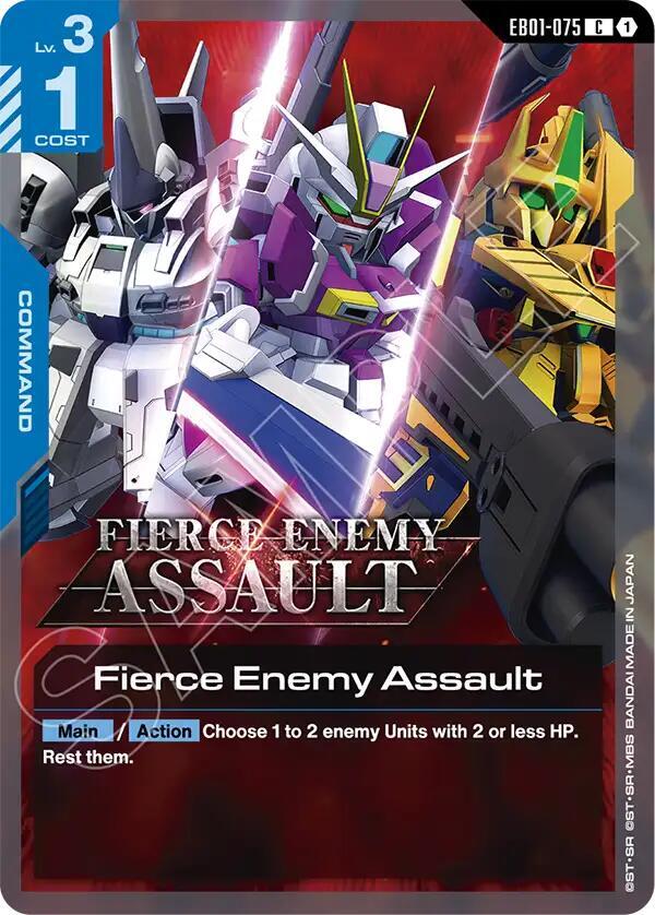 Fierce Enemy Assault EB01-075 card from Eternal Nexus