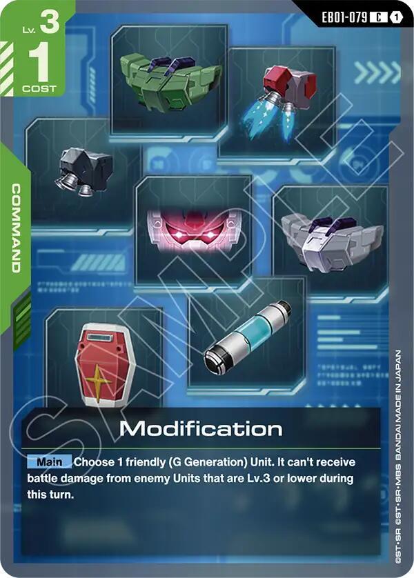 Modification EB01-079 card from Eternal Nexus