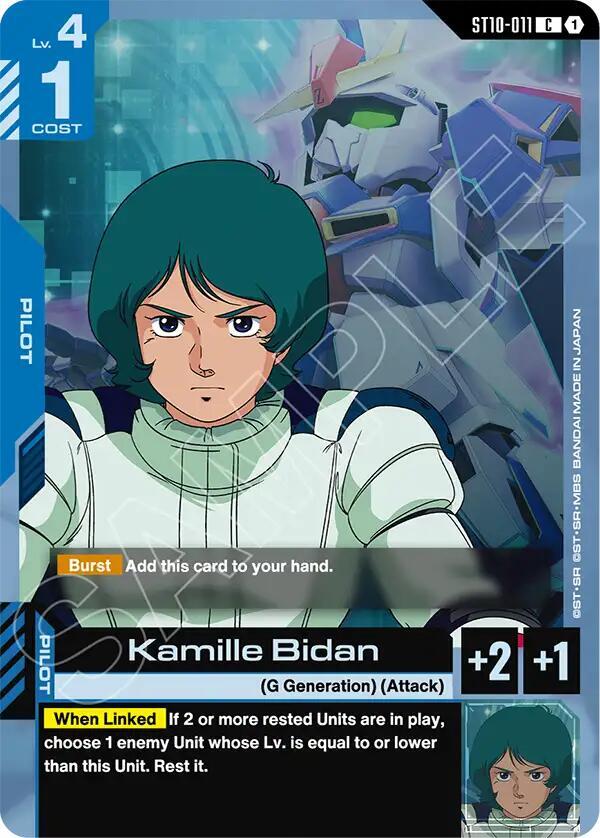Kamille Bidan ST10-011 card from Starter Deck 10: Generation Pulse