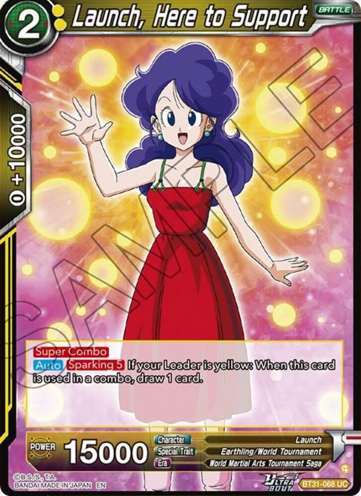 Launch, Here to Support BT31-068 card from Impact Beyond Dimensions