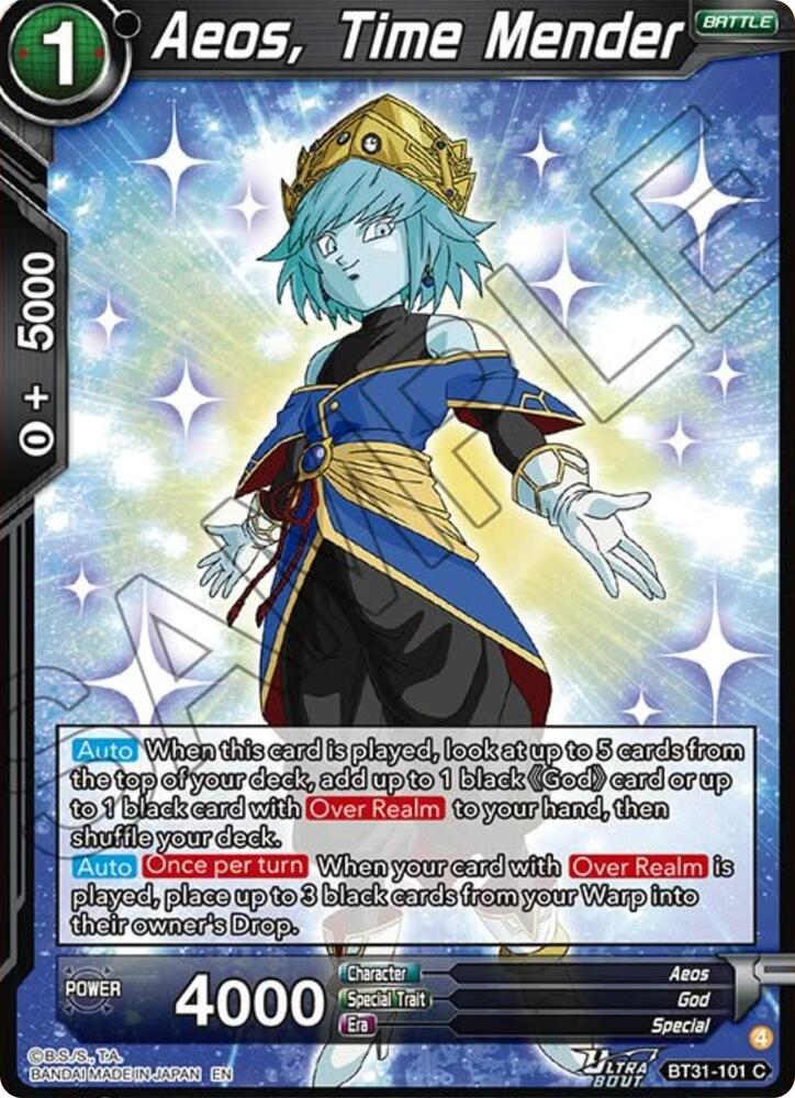 Aeos, Time Mender BT31-101 card from Impact Beyond Dimensions