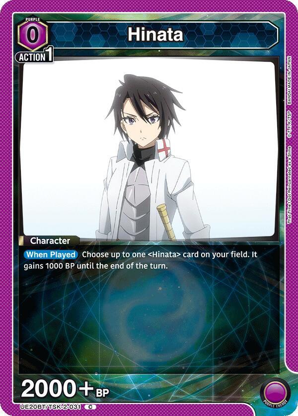 Hinata (Box Topper Foil) UE20BT/TSK-2-031 card from UE20BT: That Time I Got Reincarnated as a Slime