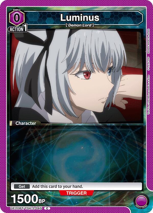 Luminus (Box Topper Foil) UE20BT/TSK-2-045 card from UE20BT: That Time I Got Reincarnated as a Slime