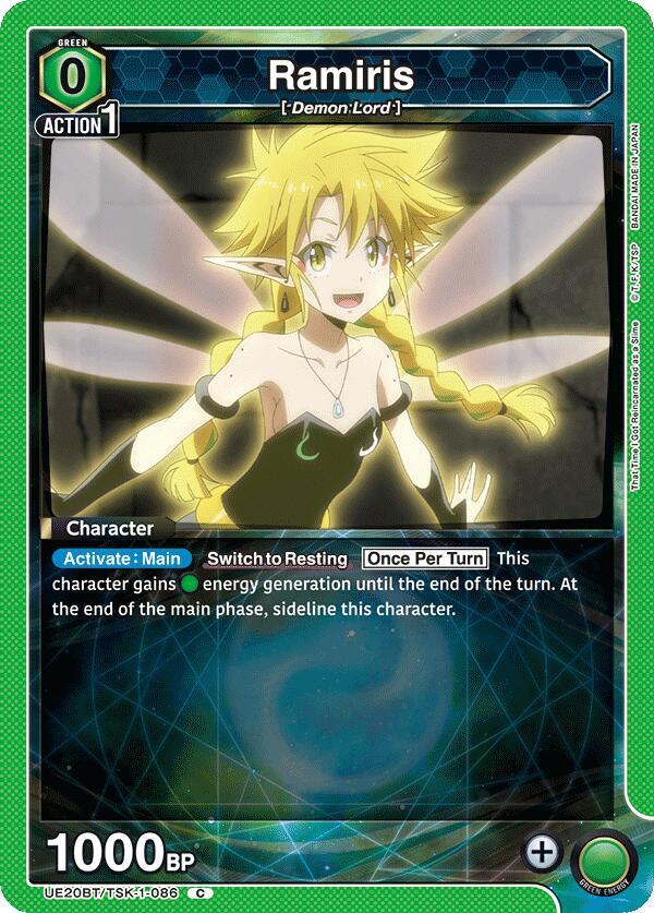 Ramiris (Box Topper Foil) UE20BT/TSK-1-086 card from UE20BT: That Time I Got Reincarnated as a Slime