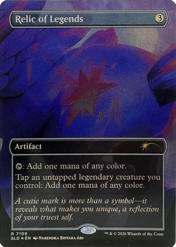 Relic of Legends 7109 card from Secret Lair Drop Series