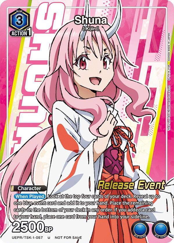 Shuna (Release Event Participant) UEPR/TSK-1-057 card from UE20BT: That Time I Got Reincarnated as a Slime Release Event Cards
