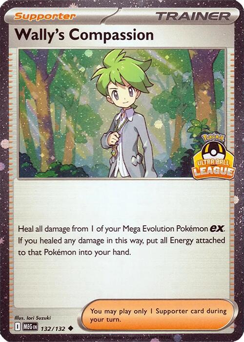 Wally's Compassion (Ultra Ball League) 132/132 card from Southeast Asia Exclusives