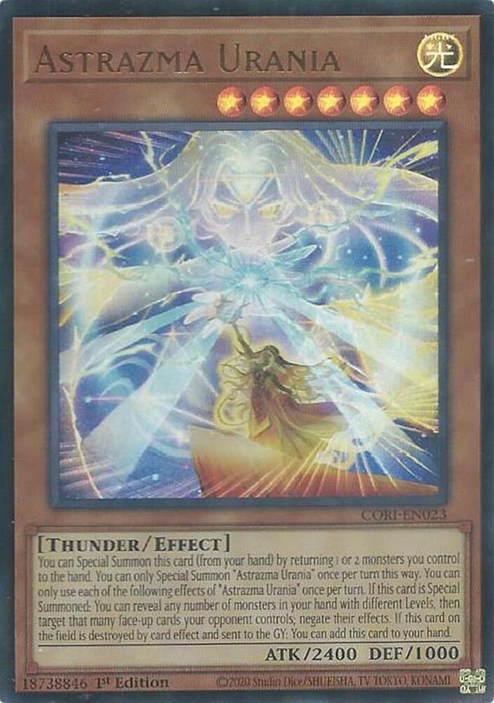 Astrazma Urania CORI-EN023 card from Chaos Origins