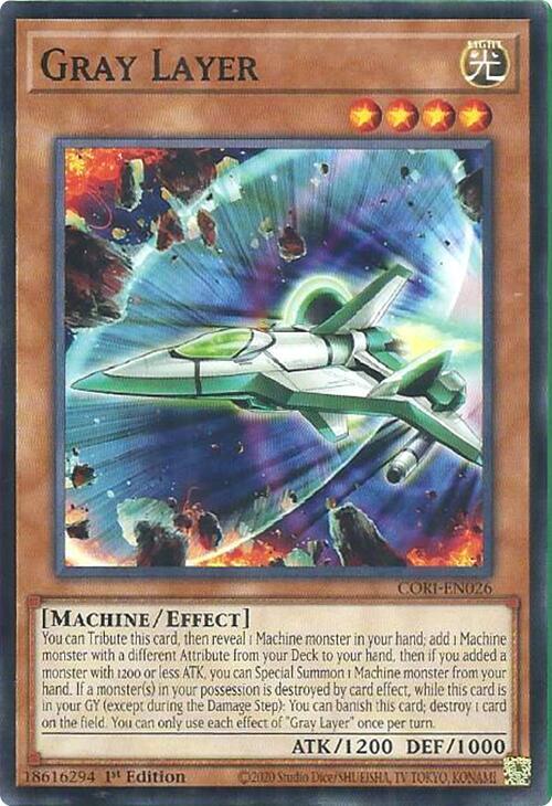 Gray Layer CORI-EN026 card from Chaos Origins