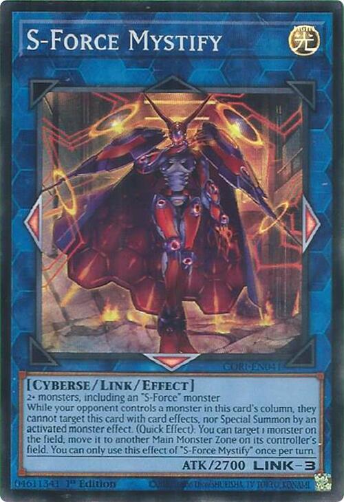 S-Force Mystify CORI-EN041 card from Chaos Origins