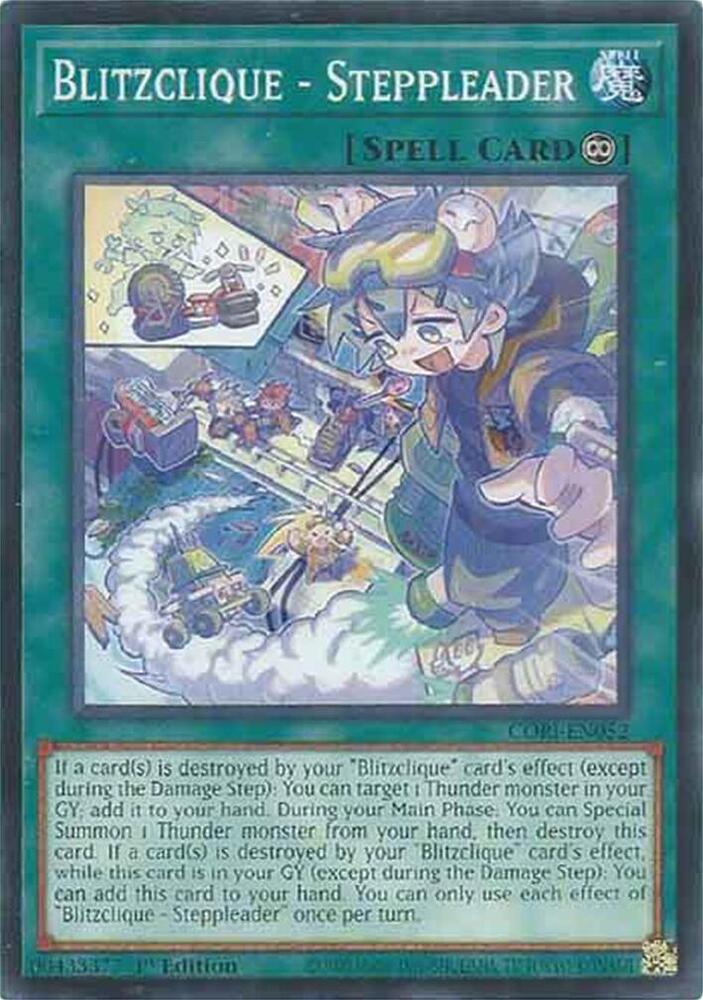 Blitzclique - Steppleader CORI-EN052 card from Chaos Origins