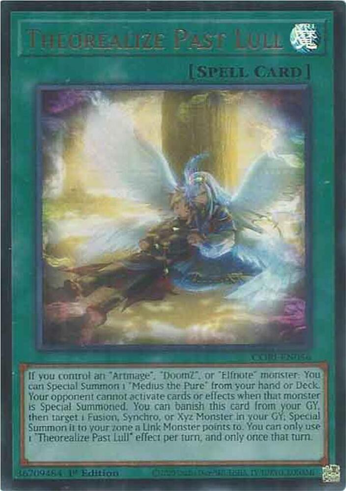 Theorealize Past Lull CORI-EN056 card from Chaos Origins