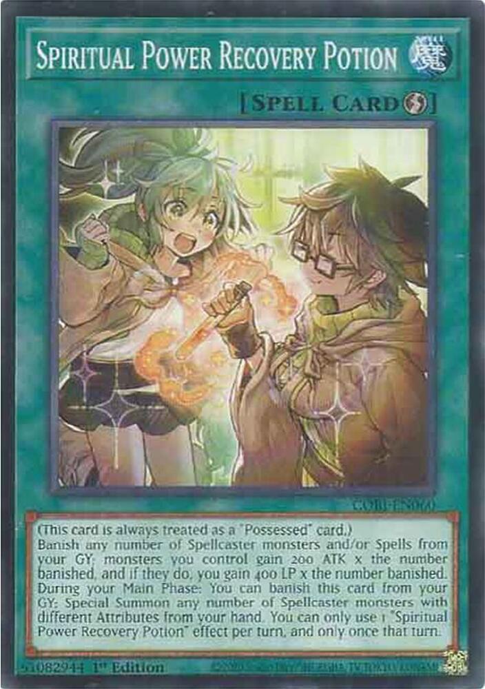 Spiritual Power Recovery Potion CORI-EN060 card from Chaos Origins