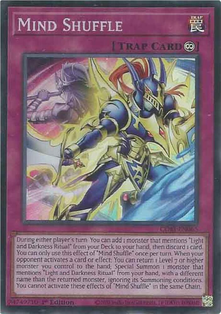 Mind Shuffle CORI-EN065 card from Chaos Origins