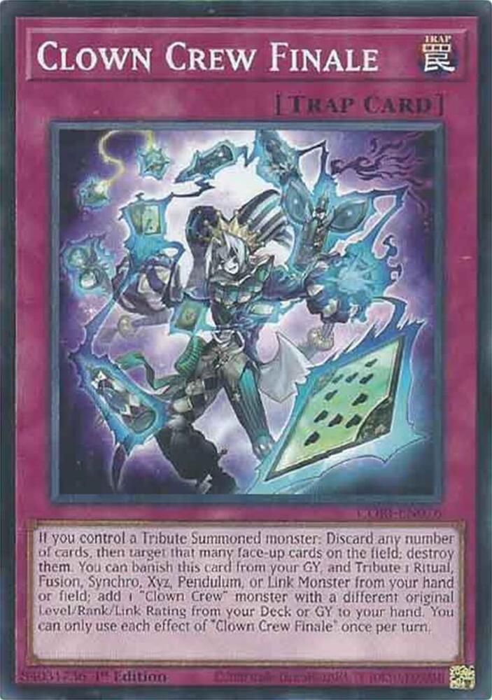 Clown Crew Finale CORI-EN076 card from Chaos Origins