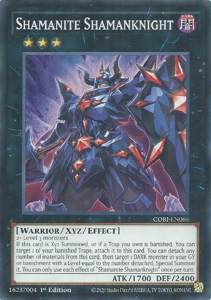 Shamanite Shamanknight CORI-EN086 card from Chaos Origins