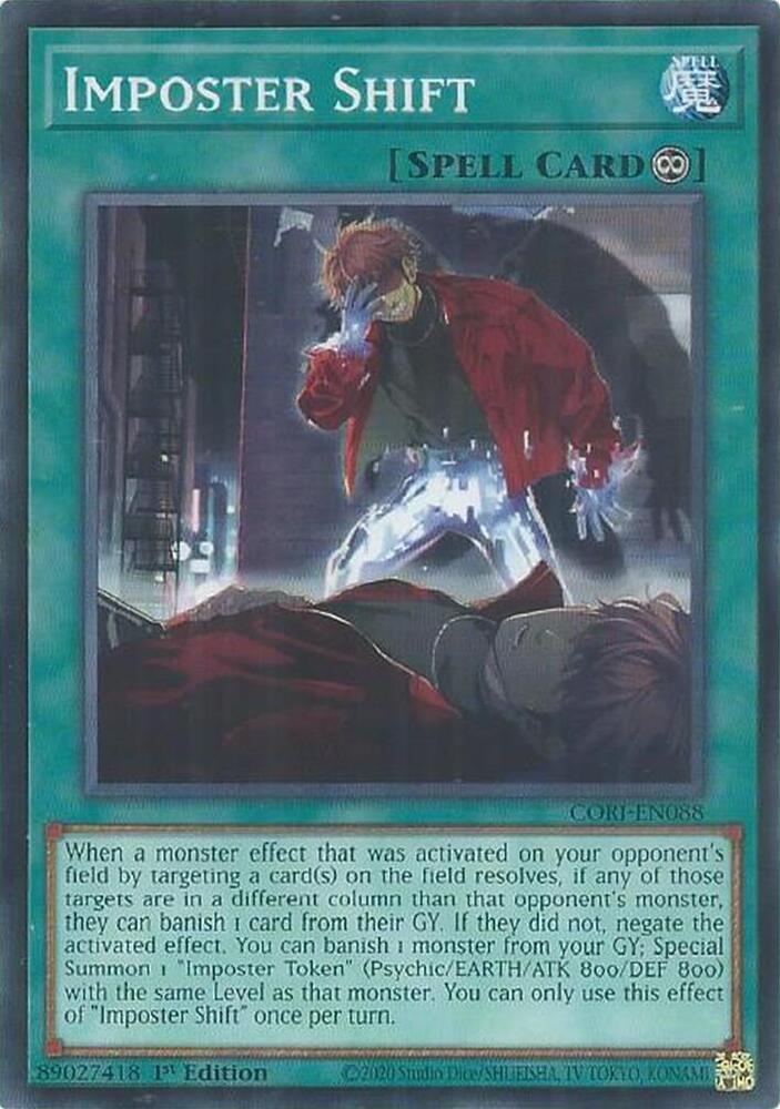 Imposter Shift CORI-EN088 card from Chaos Origins