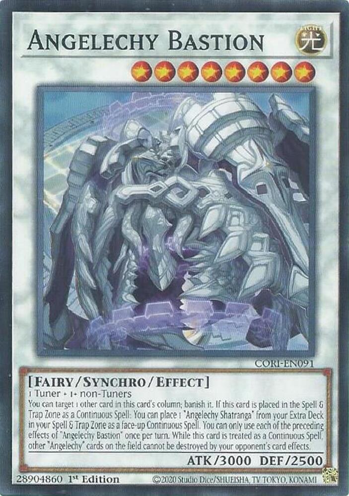 Angelechy Bastion CORI-EN091 card from Chaos Origins