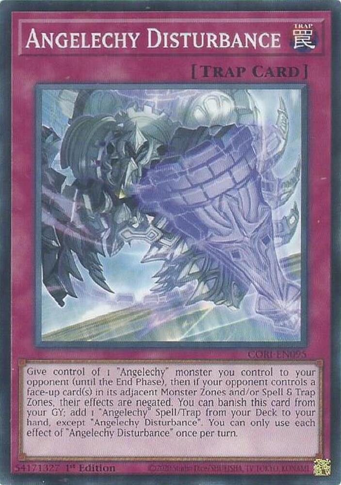 Angelechy Disturbance CORI-EN095 card from Chaos Origins
