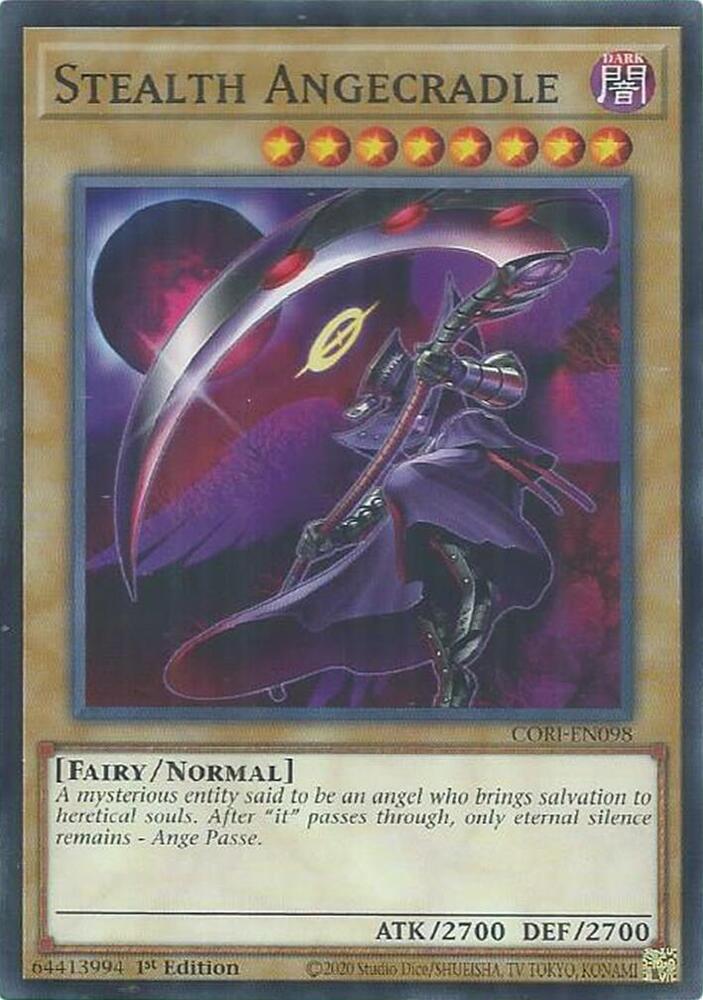 Stealth Angecradle CORI-EN098 card from Chaos Origins