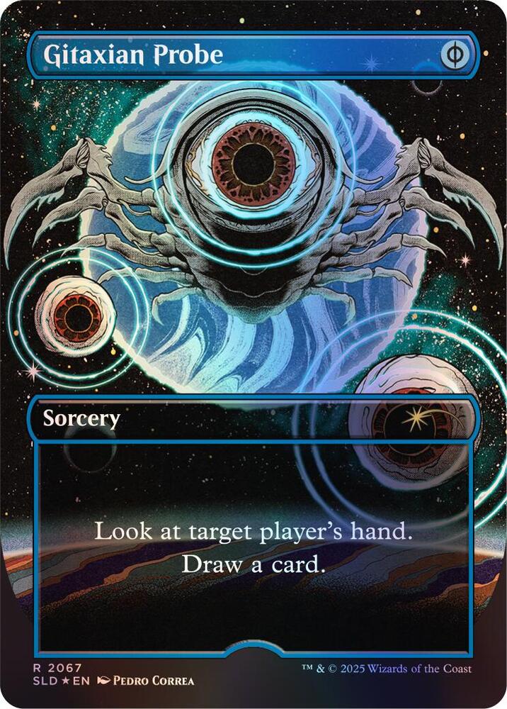 Gitaxian Probe (Rainbow Foil) 2067 card from Secret Lair Drop Series