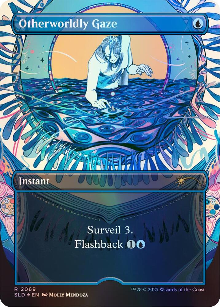 Otherworldly Gaze (Rainbow Foil) 2069 card from Secret Lair Drop Series