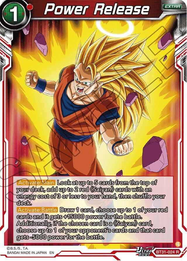 Power Release BT31-024 card from Impact Beyond Dimensions