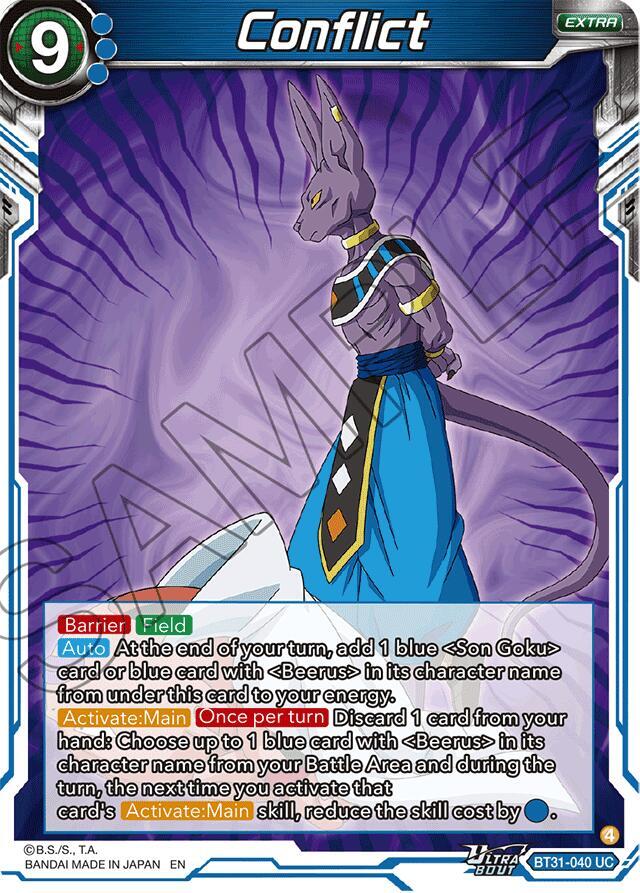 Conflict BT31-040 card from Impact Beyond Dimensions